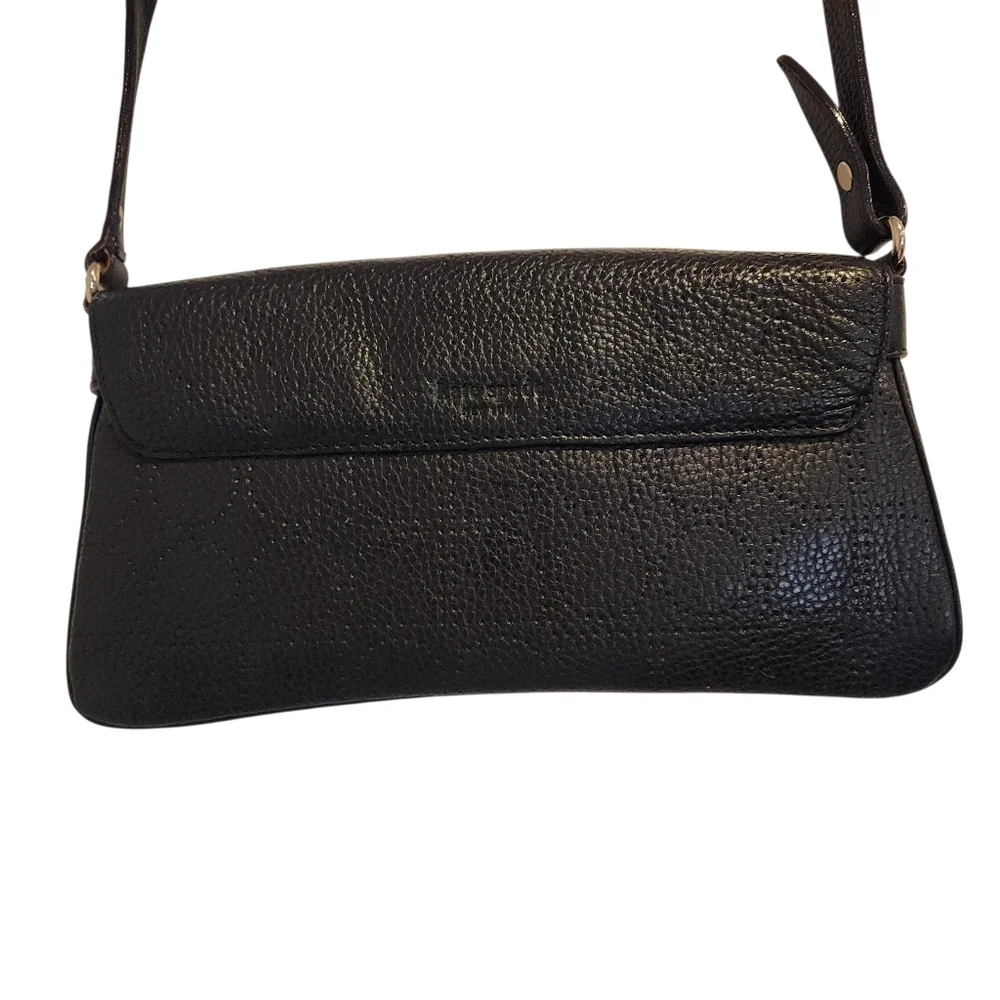 Kate Spade Noele Perforated Black Leather Purse